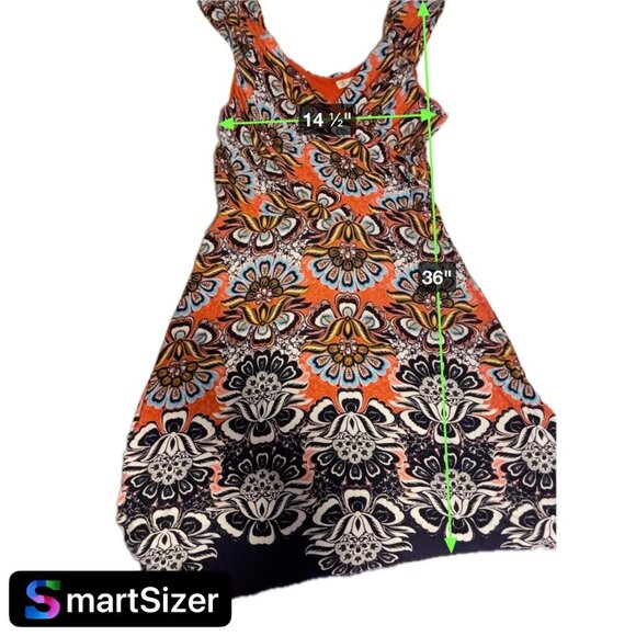 Spense Multicolor Floral Pattern Sleeveless V-Neck Sheath Dress SZ Large - Picture 4 of 4